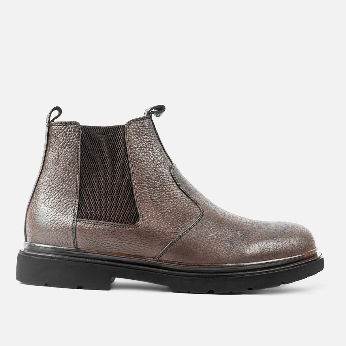 Bottine à élastique Manuel 26211 taupe grainé