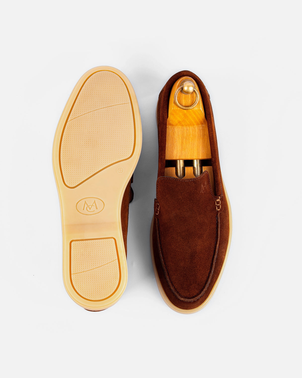 Mocassin City Walk Daim Tabac